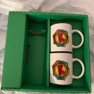 vintage Kahlua mugs (set of 2) NIB ceramic